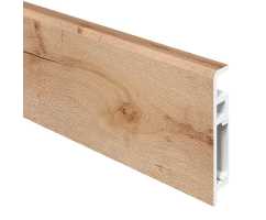 Плинтус Aberhof Luxe Дуб Янтарный (70х13х2000 мм)