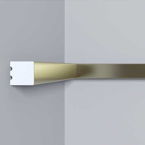 Фото Молдинг Bello Deco Золото (8*8*2600)