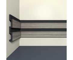 Панель стеновая Bello deco XPS СПЛ 24/3 Старый массив (120*15*3000)