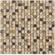 Мозаика из натурального камня Bonaparte Turin-15 slim MAT 15х15 (305х305х4 мм)