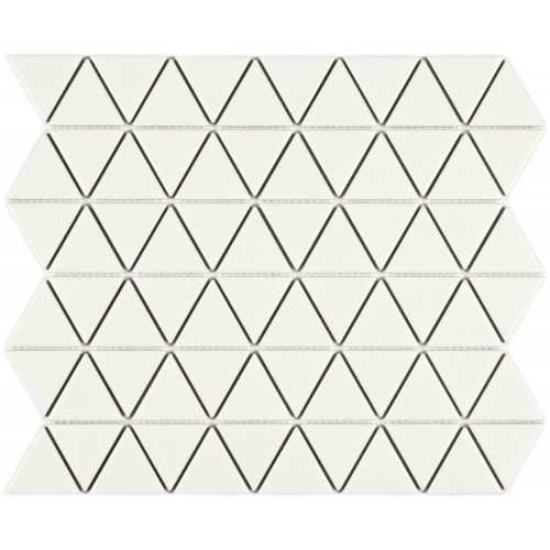 Фото Мозаика керамическая Bonaparte Reno White matt 39х45 (252х291х6 мм)
