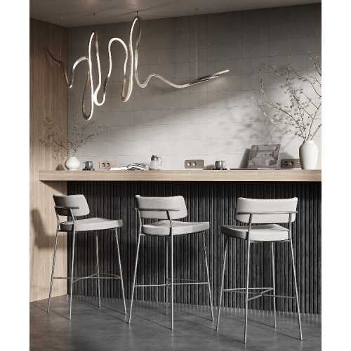 Фото Акустическая панель Cosca Дуб Графит, черный войлок, рейки (2750х600х19 мм)