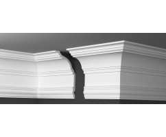 Карниз Де Багет под покраску, XPC полистирола ДП 51/250 (217х125х2000)