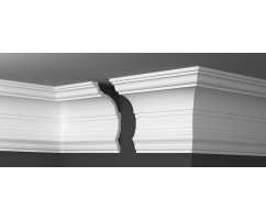 Карниз Де Багет под покраску, XPC полистирола ДП 54/230 (200х114х2000)