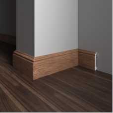 Плинтус напольный, влагостойкий Decor Dizayn 701-83SH (100*16*2400) Плинтус напольный, влагостойкий Decor Dizayn 701-83SH (100*16*2400)