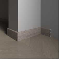 Плинтус напольный, влагостойкий Decor Dizayn 706-80SH (80*13*2400) Плинтус напольный, влагостойкий Decor Dizayn 706-80SH (80*13*2400)