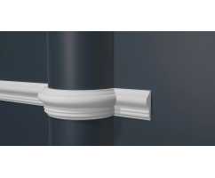 Молдинг гибкий под покраску Decor Dizayn DD301 Flex (42х16х2000 мм)