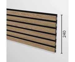 Декоративная панель Decor Dizayn DD916-64SH (240х13х3000) Декоративная панель Decor Dizayn DD916-64SH (240х13х3000)