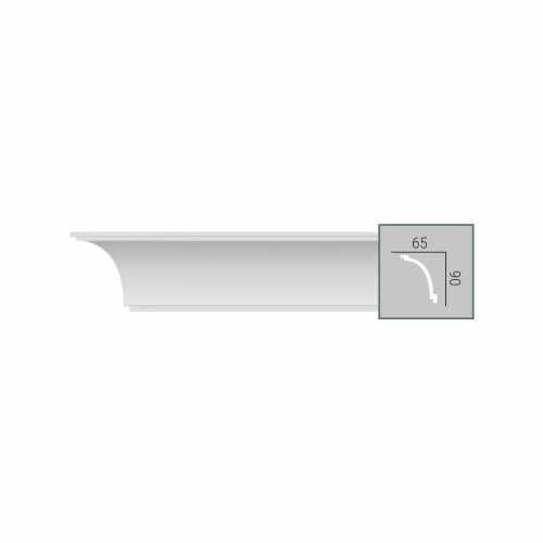 Фото Карниз под покраску Fabello decor P893 гладкий (90*65)