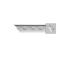 Карниз под покраску Fabello decor C160 с орнаментом (80*54) Карниз под покраску Fabello decor C160 с орнаментом (80*54)