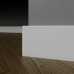 Маленькое фото Белый плинтус напольный МДФ Infinity Line IL 103-80-12 (80х12х2000 мм)