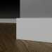 Маленькое фото Белый плинтус напольный МДФ Infinity Line IL 106-80-10 (80х10х2000 мм)