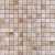 Мозаика из натурального камня Caramelle Onice legno chiaro POL (23х23х7 мм)