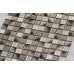 Маленькое фото Мозаика стеклянная Caramelle Silk Way Copper Patchwork 23х23 (298х298х4 мм)