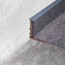 Плинтус ПВХ для ковролина