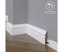 Плинтус напольный под покраску 12-072-18 Madest Decor MDF (72х18х2400 мм)