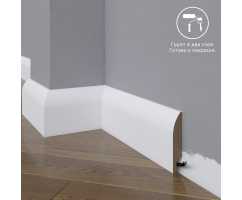 Плинтус напольный под покраску 18-083-18 Madest Decor MDF (83х18х2400 мм)