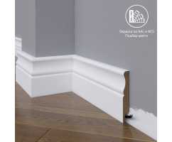 Плинтус напольный МДФ Madest Decor модель 07-100-18 крашеный по RAL/NCS (100х18х2400 мм)