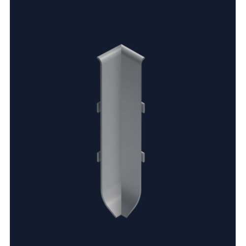 Фото Угол внутренний к плинтусу Neexy Белый муар (1 шт)