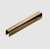 Профиль П-образный Нержавеющая сталь Neexy PVS96-04 Золото браш (8*10*2700 мм)