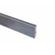 Плинтус напольный, широкий, композитный Neuhofer Holz K02110L 715459 Серый гранит, 59х17 мм