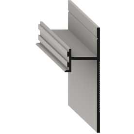 Теневой плинтус скрытого монтажа Pro Design 380 Черный Муар RAL9005(30*17*2700) Теневой плинтус скрытого монтажа Pro Design 380 Черный Муар RAL9005(30*17*2700)