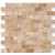 Мозаика из натурального камня Caramelle Emperador Light POL 48х23 (298х298х4 мм)
