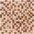 Мозаика стеклянная с камнем Caramelle Antichita Classica-6, 15х15 (310х310х8 мм)