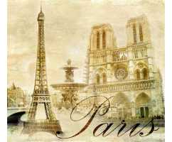Париж винтаж Б1-044, 300*270 см
