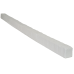 Маленькое фото Балка декоративная из полиуретана Arno Decor Рустик 70х70мм Белая, длина 1м