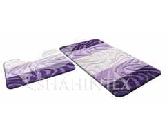 Набор ковриков Shahitex РР Mix 4К Фиолетовый 61 (50*80+50*50 см)