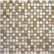 Мозаика из натурального камня Bonaparte Sevilla 15 slim POL 15х15 (305х305х4 мм)