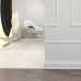 Маленькое фото Плинтус напольный Cosca PX009 под покраску, белый, широкий (120х25)