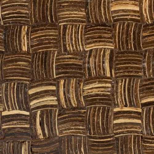 Фото Мозаика кокосовая Cosca Зебрано (210х420 мм)