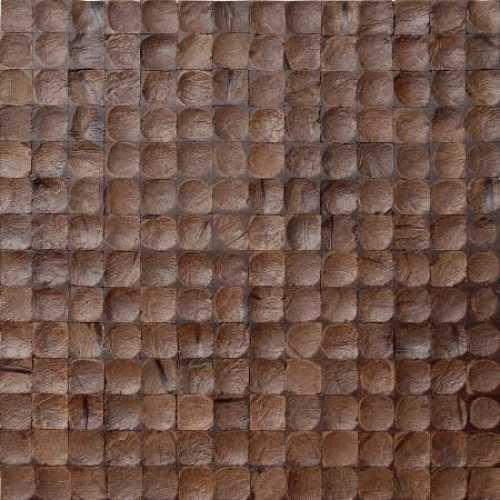 Фото Мозаика кокосовая Cosca Эспрессо интерно (420х420 мм)
