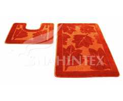Набор ковриков Shahintex PP Оранжевый 63 (50*80+50*50 см)