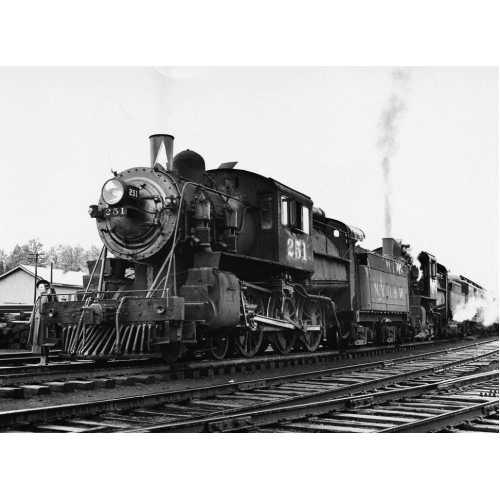 Фото Старинный поезд Б1-332, 200*147 см