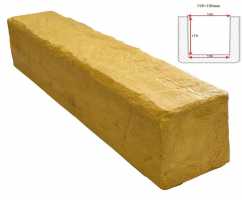 Балка декоративная из полиуретана Arno Decor Рустик 195х195мм Сосна, длина 3м