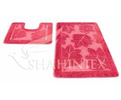Набор ковриков Shahintex PP Розовый 64 (50*80+50*50 см)