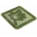 Маленькое фото Набор ковриков Shahintex РР зеленый 52 (35*35 см)
