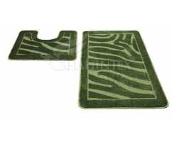 Набор ковриков Shahintex PP Зеленый 52 (50*80+50*50 см)
