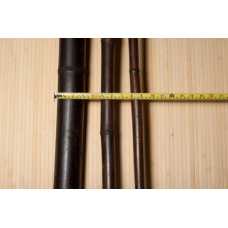 Ствол бамбука черный D 50-60 мм, длина 2900-3000 мм (с трещинами)