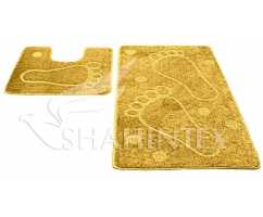 Набор ковриков Shahintex PP Желтый 60 (50*80+50*50 см)