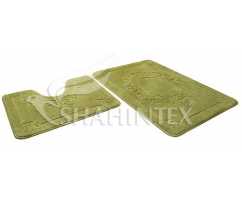 Набор ковриков Shahitex Эко Салатовый  58 (45*71+45*43 см)