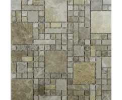 Мозаика из натурального камня Bonaparte Tetris (305х305х7 мм)