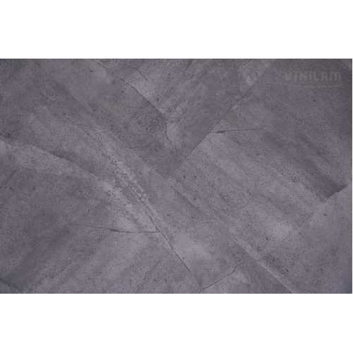 Фото Плитка ПВХ клеевая Vinilam Ceramo Stone Серый Бетон 61602, 43 класс (950х480х2.5 мм)