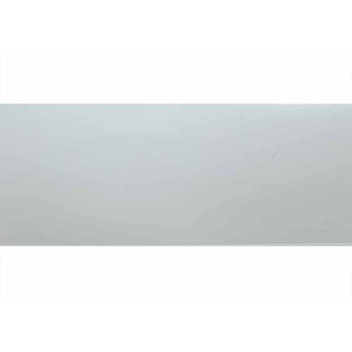 Фото Плинтус напольный, широкий ПВХ Cezar Prestige 089M Белый матовый (75х23.4х2500 мм)