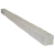 Балка декоративная из полиуретана Arno Decor Рустик 100х100мм Белая, длина 2м