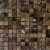 Мозаика из натурального камня Caramelle Emperador Dark POL 23х23 (298х298х7 мм)