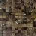 Маленькое фото Мозаика из натурального камня Caramelle Emperador Dark POL 23х23 (298х298х7 мм)